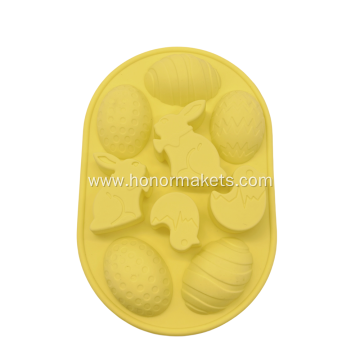 Easter Rabbit Bunny Egg Silicone Molds